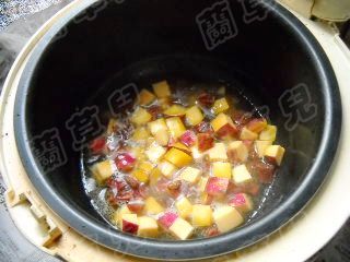 Sweet Potato Sausage Braised Rice recipe