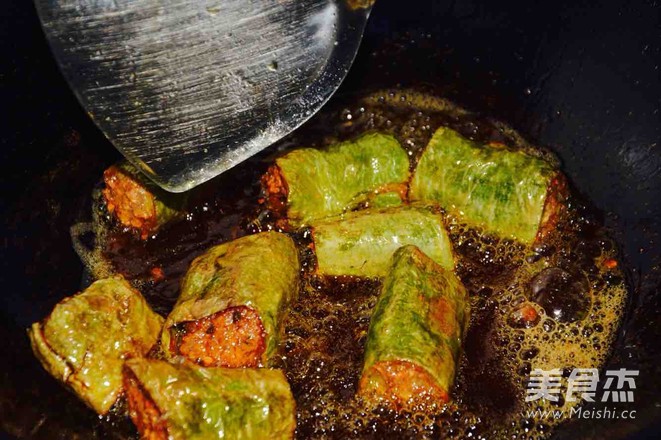 Green Pepper Stuffed Meat recipe