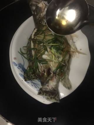 Steamed Osmanthus Fish recipe