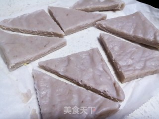 Fujian Snacks Fried Taro Kueh recipe