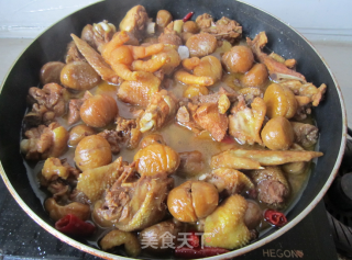 Braised Chestnut Chicken Nuggets recipe