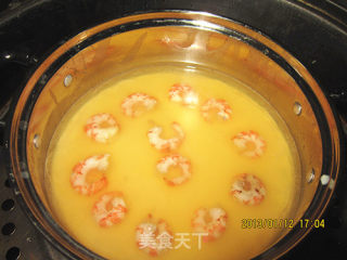 Shrimp Steamed Egg recipe