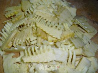 Braised Spring Bamboo Shoots in Oil recipe