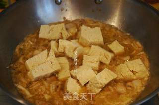 Sauerkraut Pork Stewed Frozen Tofu recipe