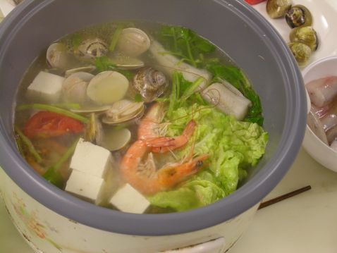 Seafood Hotpot recipe