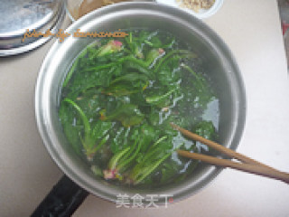 Spinach with Sesame Sauce recipe