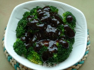 [broccoli in Oyster Sauce] Love to Tune Happiness recipe