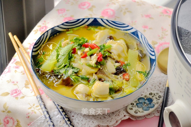 Golden Soup Fish Pot recipe