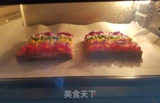 Rainbow Toast Pizza recipe