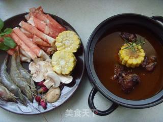 [food is Still Hot Pot Competition Area]: Add A Romantic Atmosphere --- Red Wine Hot Pot recipe