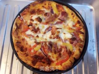 Bacon Wrapped Prawn Pizza recipe