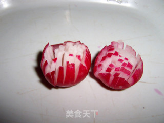 Refreshing Appetizing Sweet and Sour Cherry Radish recipe