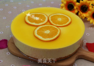 Orange Mousse Cake recipe