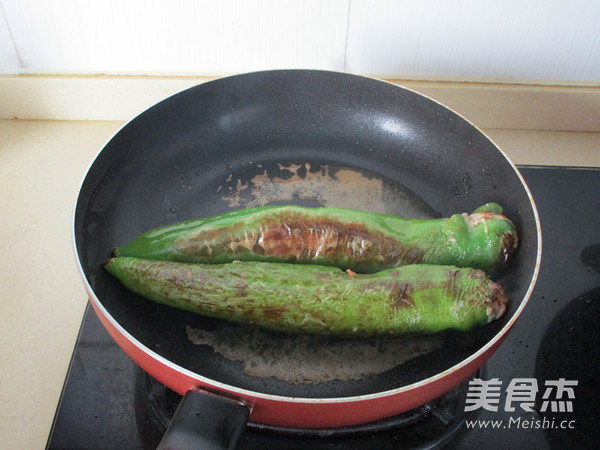 Green Pepper Stuffed Meat recipe