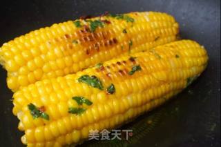 Spicy Butter Grilled Corn recipe