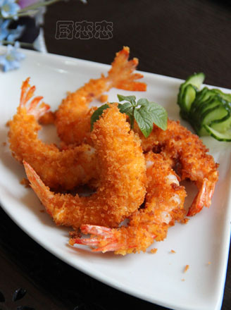 Fried Golden Shrimp recipe