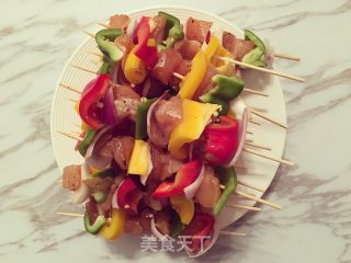 Original | The More You Eat, The Thinner The Mixed Vegetable Skewers recipe