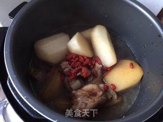 Braised Lamb with White Radish recipe
