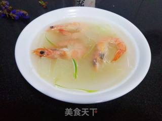 Winter Melon Prawn Soup recipe