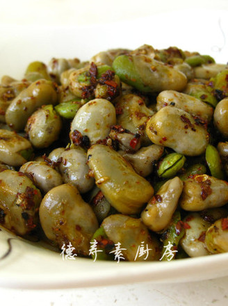 Spicy Broad Beans recipe