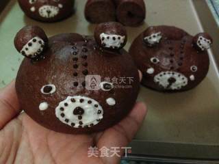 #aca烤明星大赛#chocolate Bear Fruit recipe