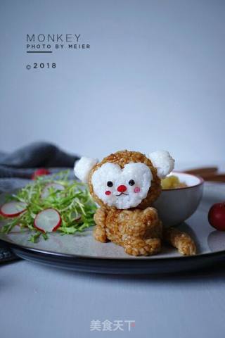 Little Monkey Curry Potato Rice recipe