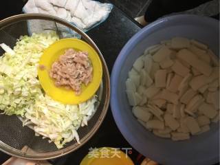 Stir-fried Rice Cake with Yellow Sprout and Pork recipe