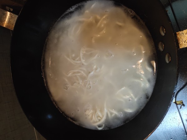 Egg Sauce + Boiled Noodles recipe