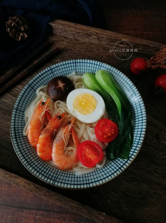 Shrimp Clear Noodle Soup