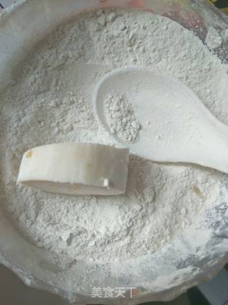 Fried Stuffed King Pleurotus recipe