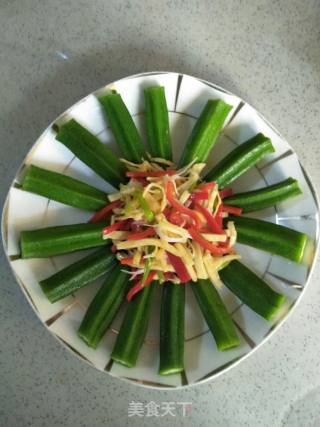 Okra with Tahini Sauce recipe