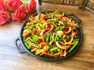 Spicy Squid Whisk recipe