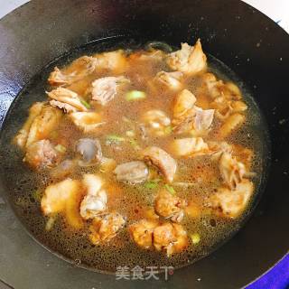 Chicken Stewed with Mushrooms recipe