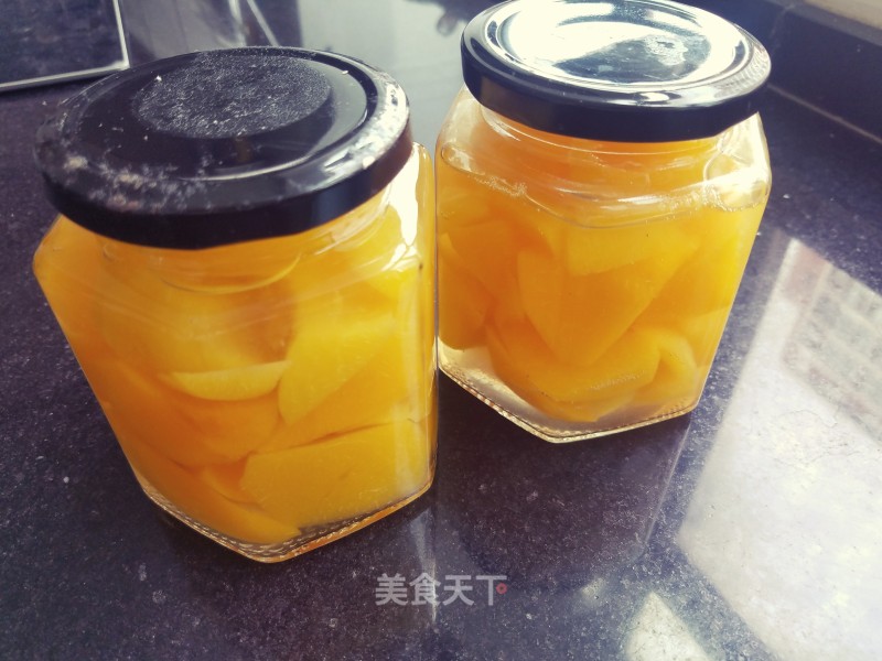 Canned Yellow Peach recipe