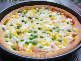 Vegetable Sausage Pizza recipe