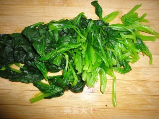 Wolfberry Spinach Porridge recipe