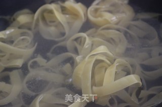 Chinese Steamed Mandarin Fish and Spring Vegetable Ribbon Noodles recipe