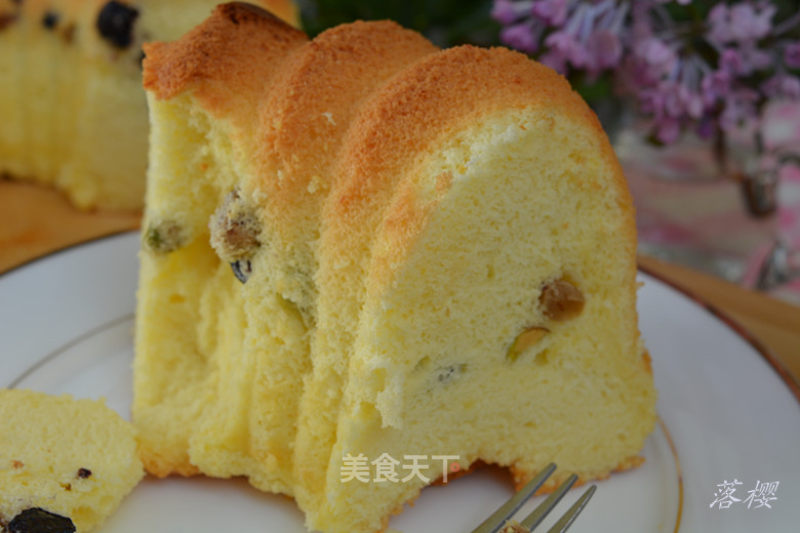 Dried Fruit Chiffon Cake recipe