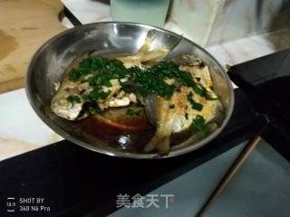 Fried and Baked White Pomfret recipe