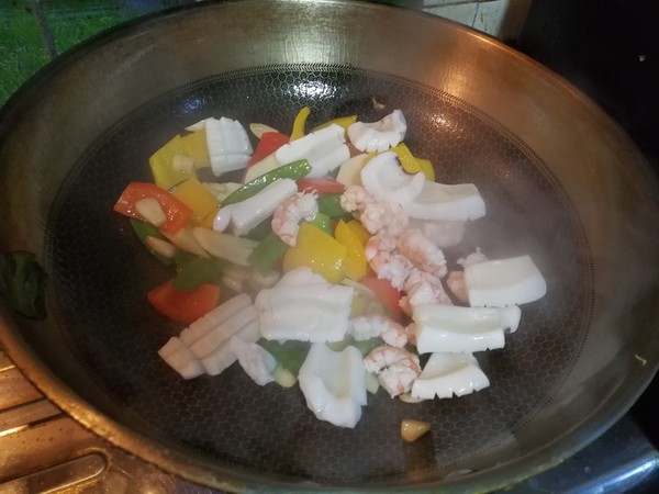 Colorful Seafood recipe