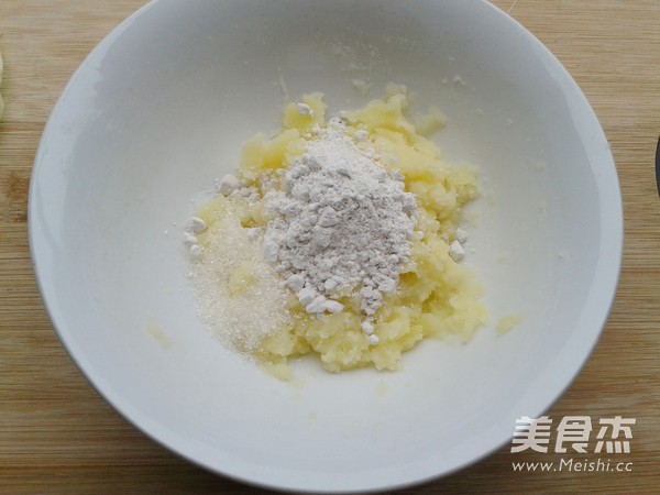Potato Corn Balls recipe