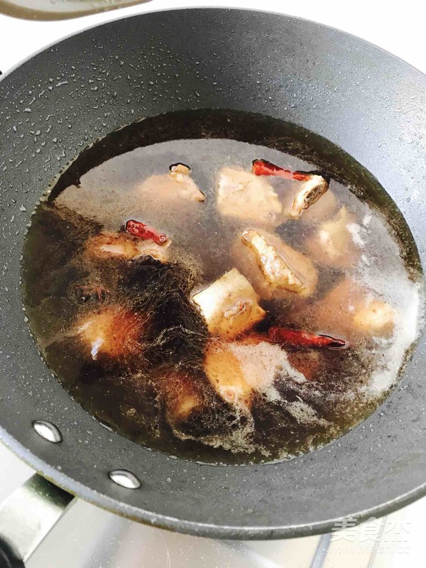 Vegetarian Chicken Braised Pork Ribs recipe