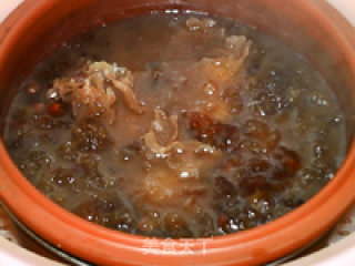 Red Bean Peach Gum White Fungus Soup recipe