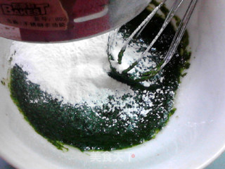 Emerald Chrysanthemum Cake recipe