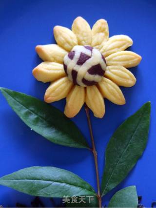 #the 4th Baking Contest and is Love to Eat Festival#sunflower Biscuits recipe