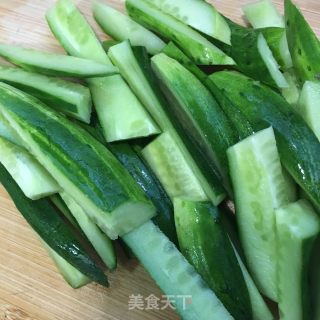 Clam King Mix with Cucumber Strips recipe