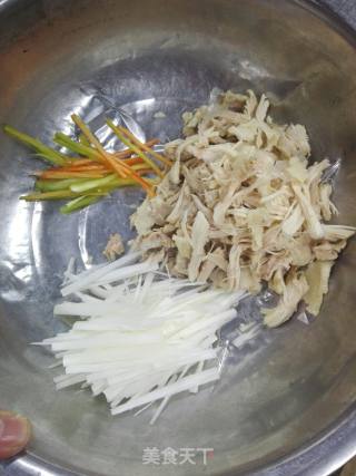 Shredded Chicken with Cold Sauce recipe