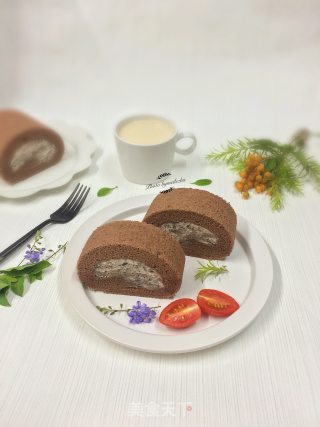 # Fourth Baking Contest and is Love to Eat Festival# Cocoa Cake Roll recipe