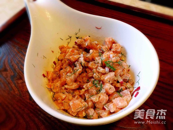 【salmon Salad】 recipe