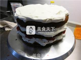 #aca烤明星大赛#fresh Fruit Naked Cake recipe